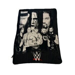 Silver Buffalo WWE All Stars Fleece Throw Blanket 50 X60 In Cena reigns Ambrose